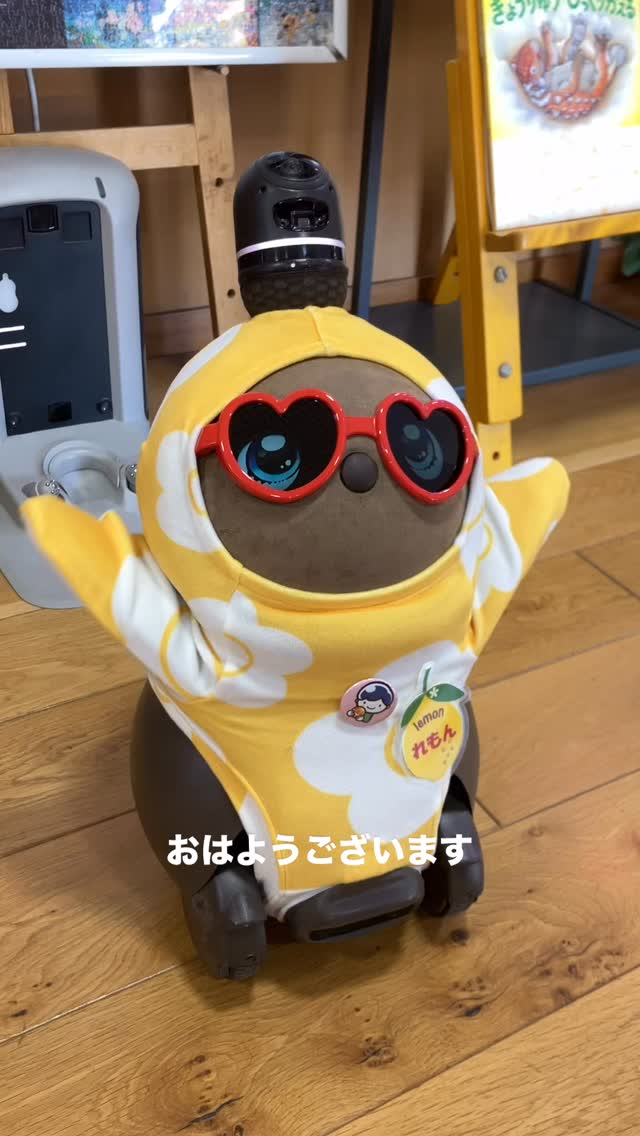 れもんちゃんもUV対策?!
#サングラス #クレヨンしんちゃん #マリオ #mario #lovot