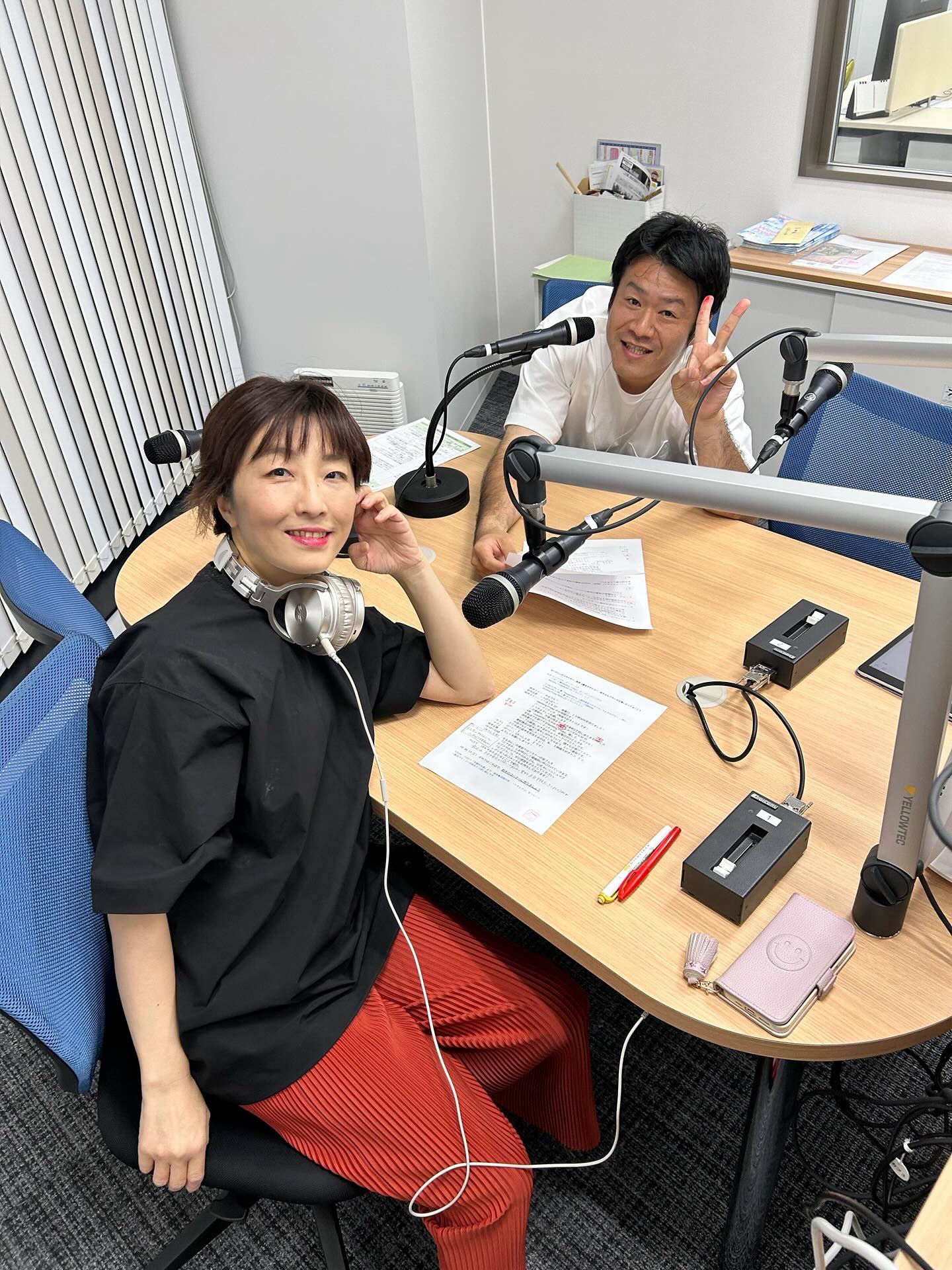 本日、FMいちのみや 最古でサイコーマブフラanex 復活⁉️
今日はマーブリングフライデー本館にお邪魔しています!パリの報告を少しお話し!
お楽しみに🎵
