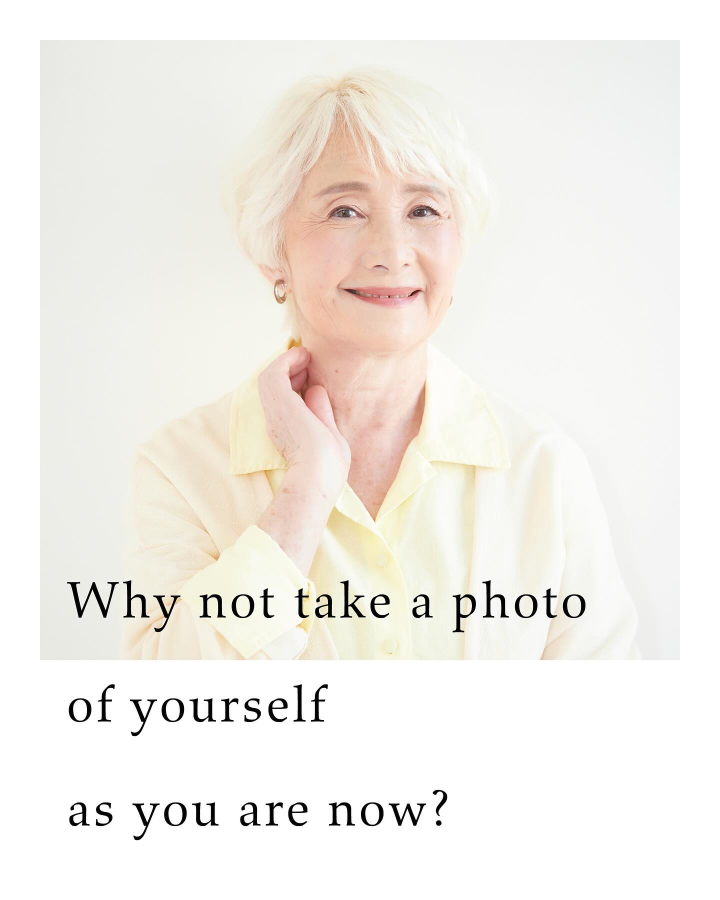 .
Would you like to take a photo?
節目や記念日などに
大切な方への贈り物にも
今の自分を素敵な写真で残しませんか?
#巣鴨
#巣鴨写真館
#えがお写真館
#50代60代70代
