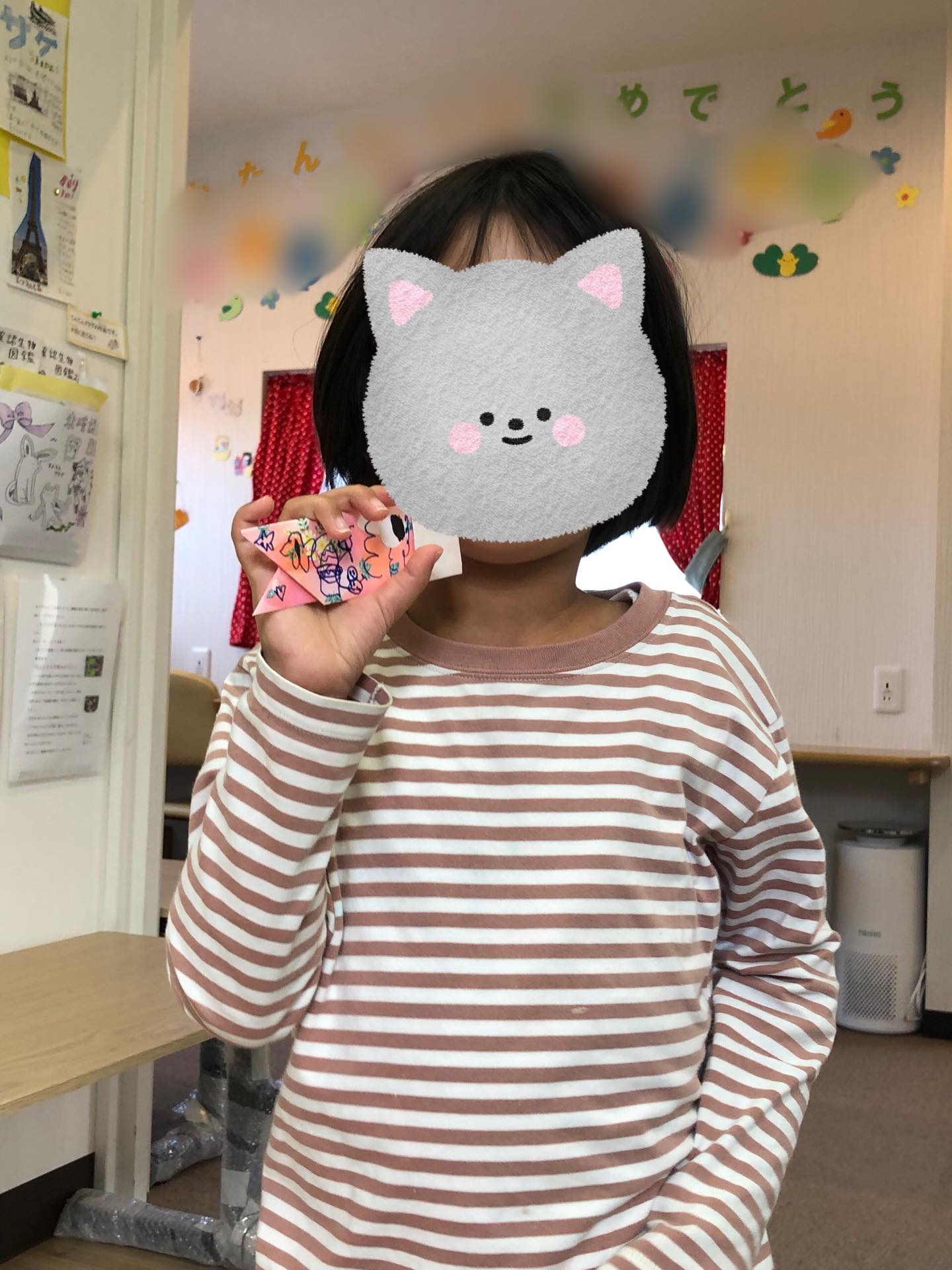 〜鯉のぼり製作〜
それぞれオリジナルのこいのぼりをみんな沢山作ってくれました!!
#ペンギンのあしあと
#放課後デイサービス
#壁面制作