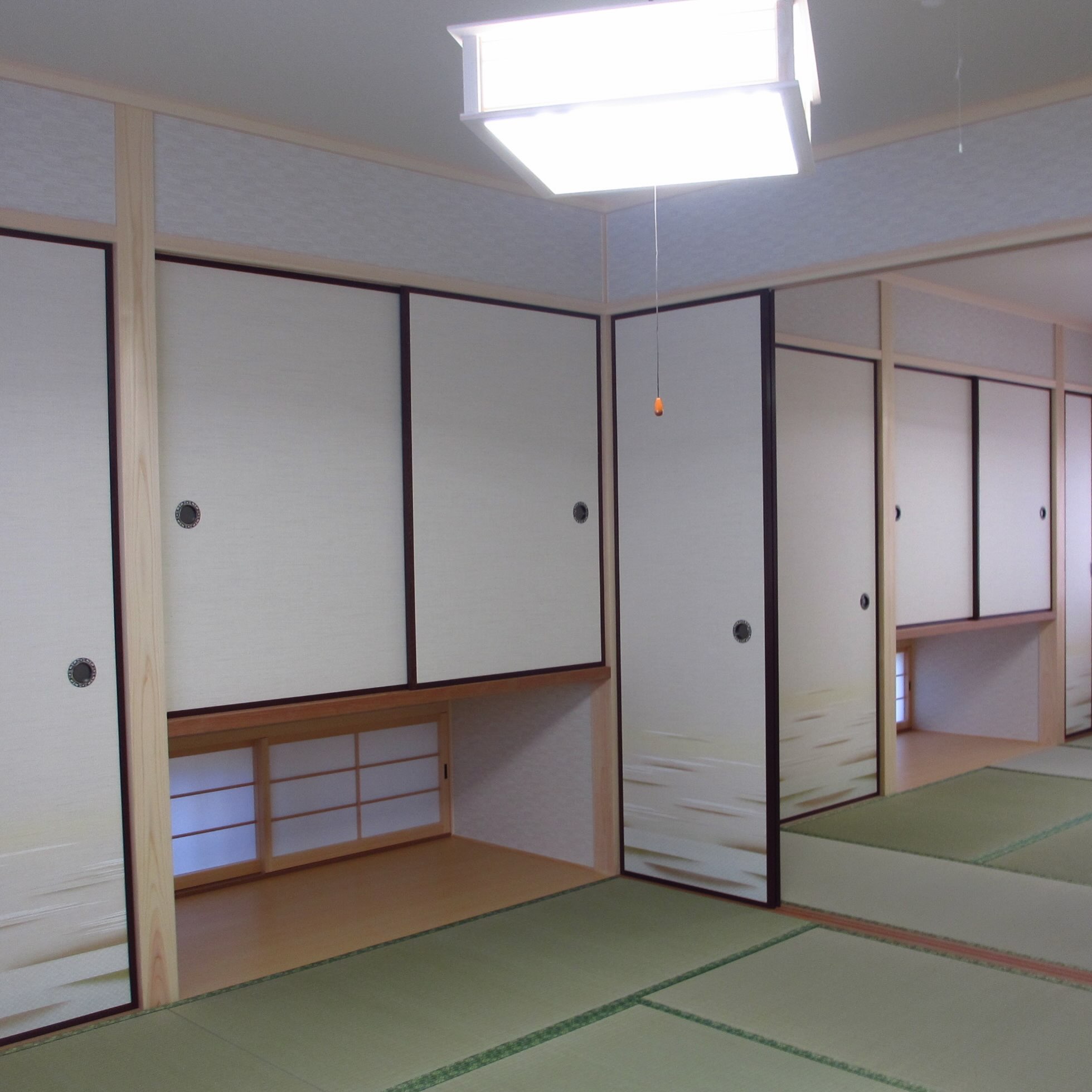 2026年8月5日(水) 営業中です #中塚建設 #和室 #襖 #畳 #リフォーム