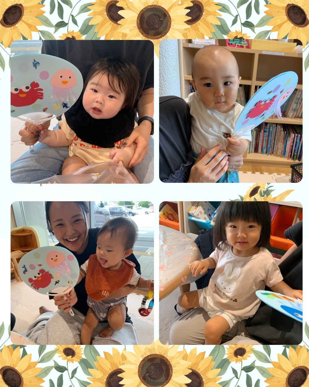 8月21日おやこでつくろう
こども達の手形がくらげの足にへんしーん🪼海の生き物のうちわを作りました。ママ達かわいいー❤️と喜んでくれました。おうちでもパタパタしてるかなー☺️
#立山町
#立山子育て支援センター
#立山町防災児童館複合施設アカリエ